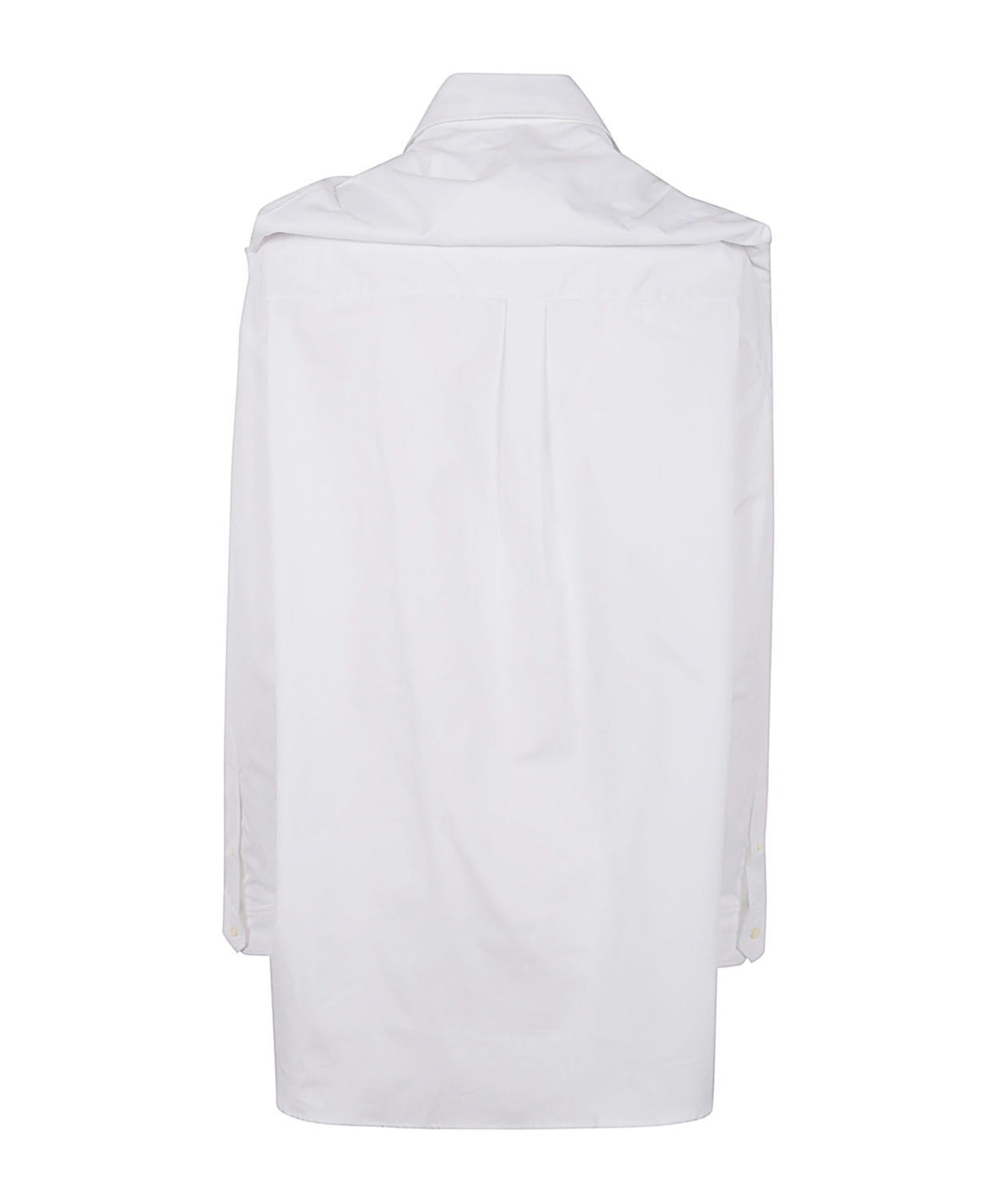 Y/project White Scrunched Shirt In White