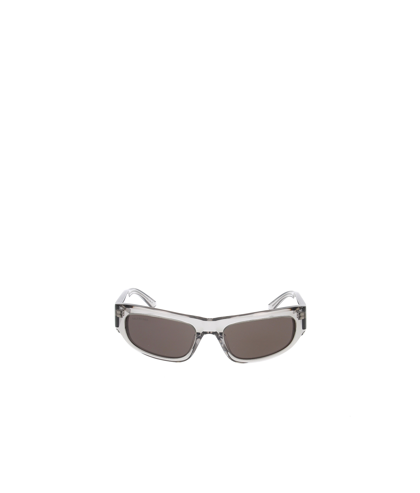 Balenciaga Eyewear Rectangular Frame Sunglasses In Gray