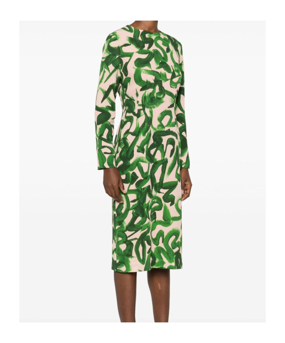 Dries Van Noten Printed Midi Dress