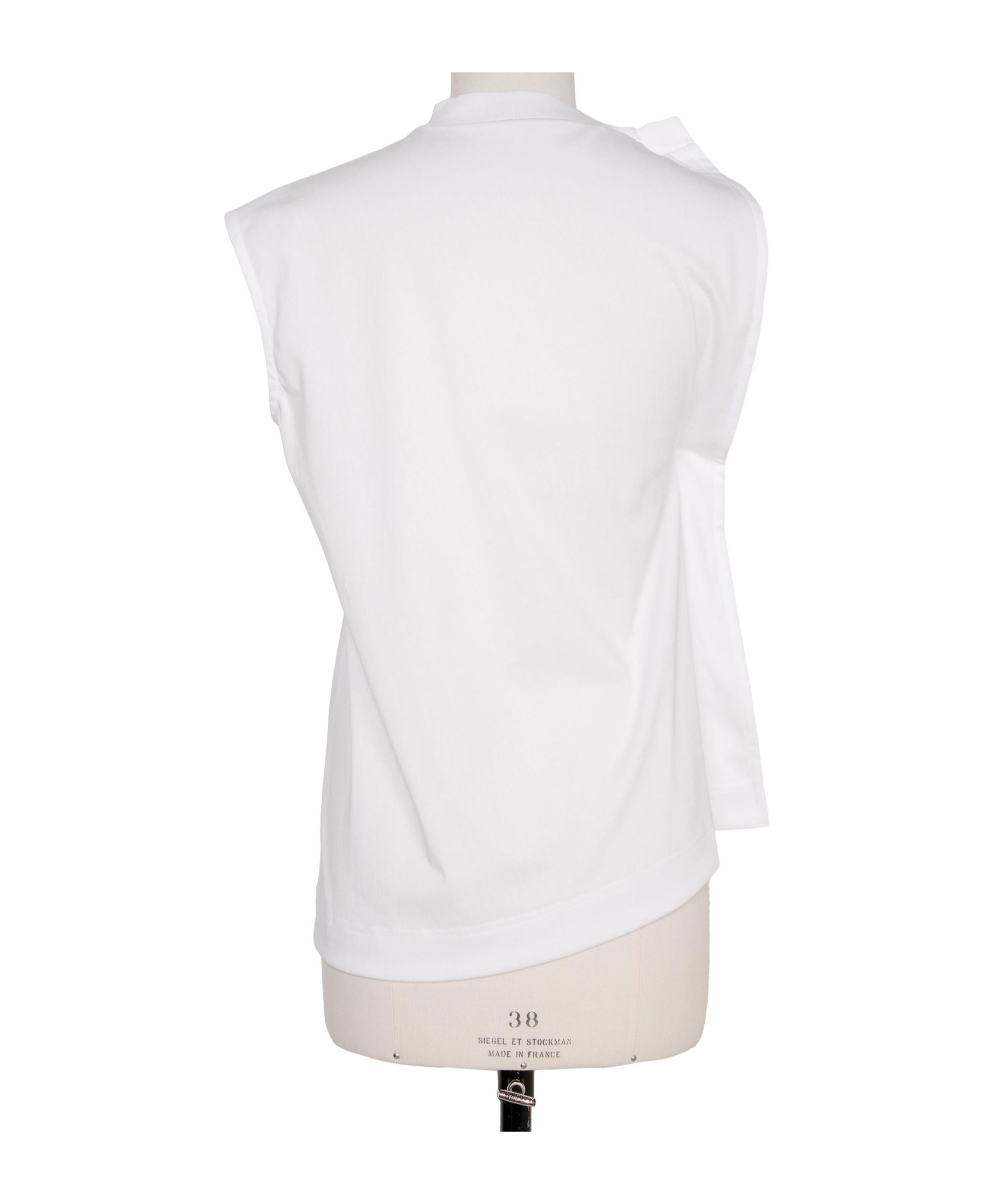 SACAI ASYMMETRICAL T-SHIRT