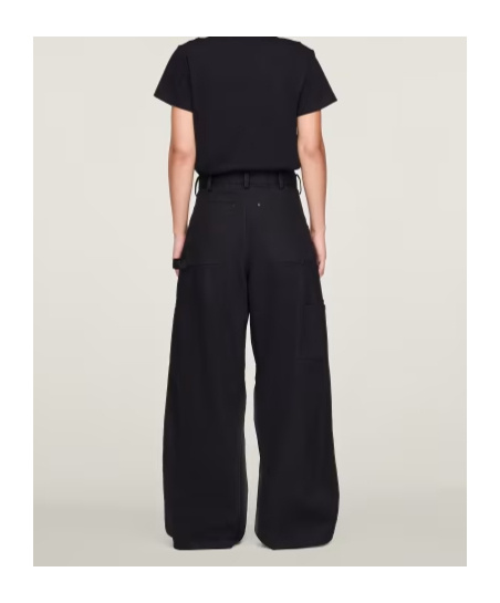 Y-3 Ut Twill Pants In Black