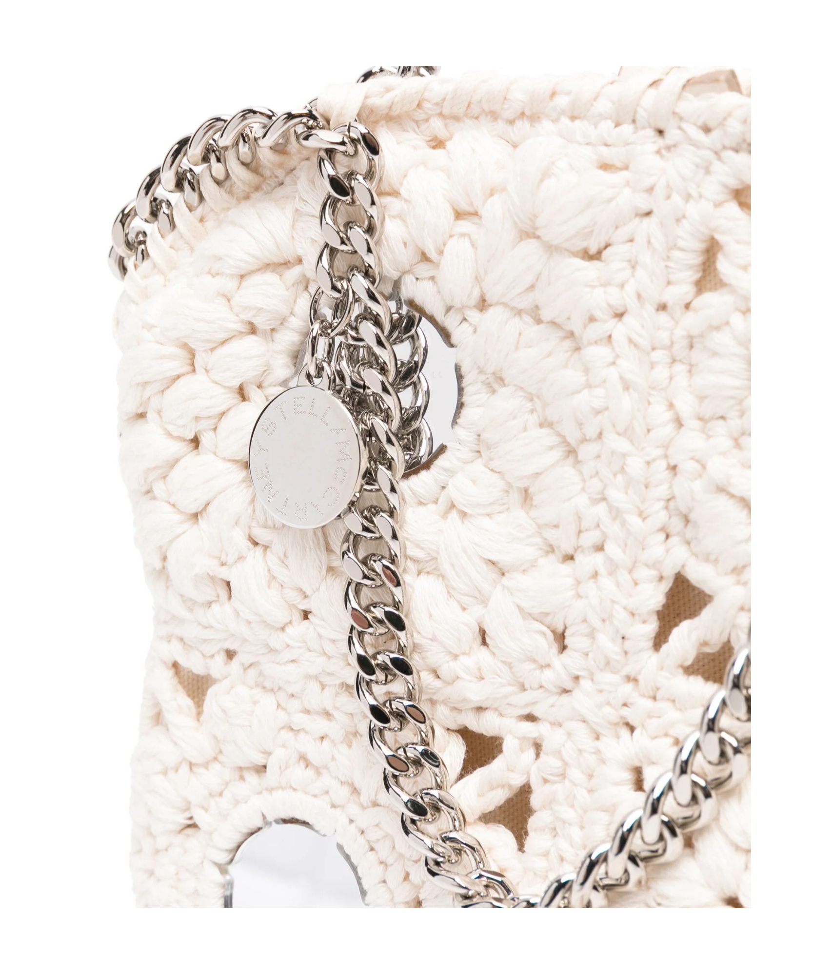 STELLA MCCARTNEY FALABELLA MINI CROCHET SHOULDER BAG