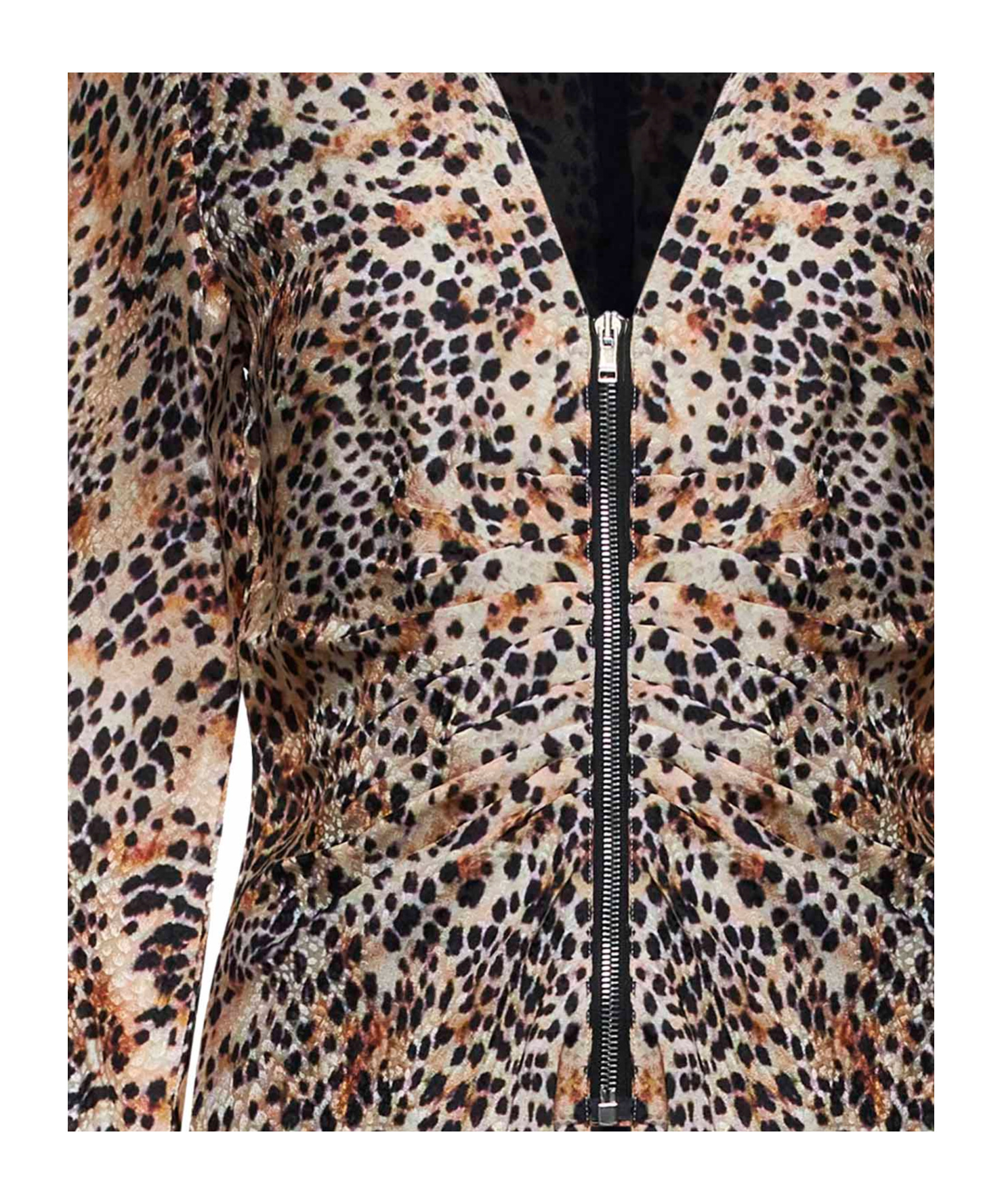Isabel Marant Long-sleeved Casual Jacket In Multicolor