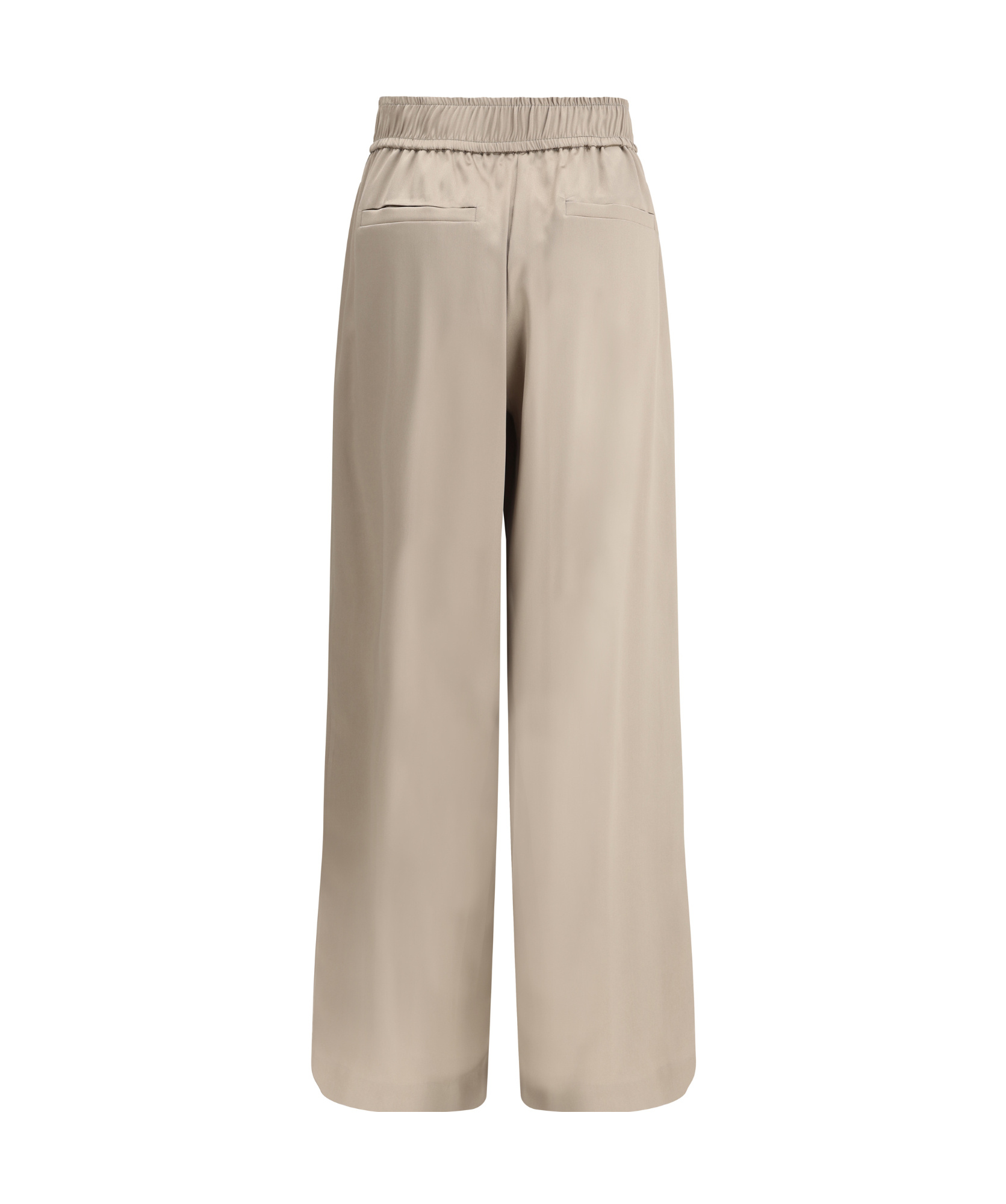 Brunello Cucinelli Palazzo Pants In Nude