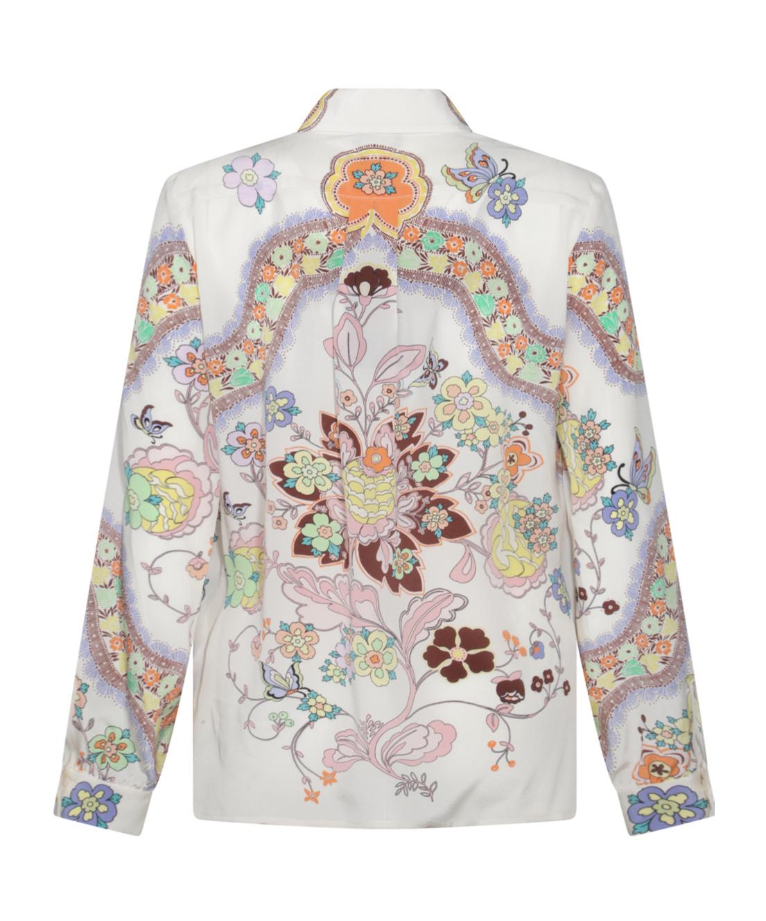 Etro Long-sleeved Shirt In White