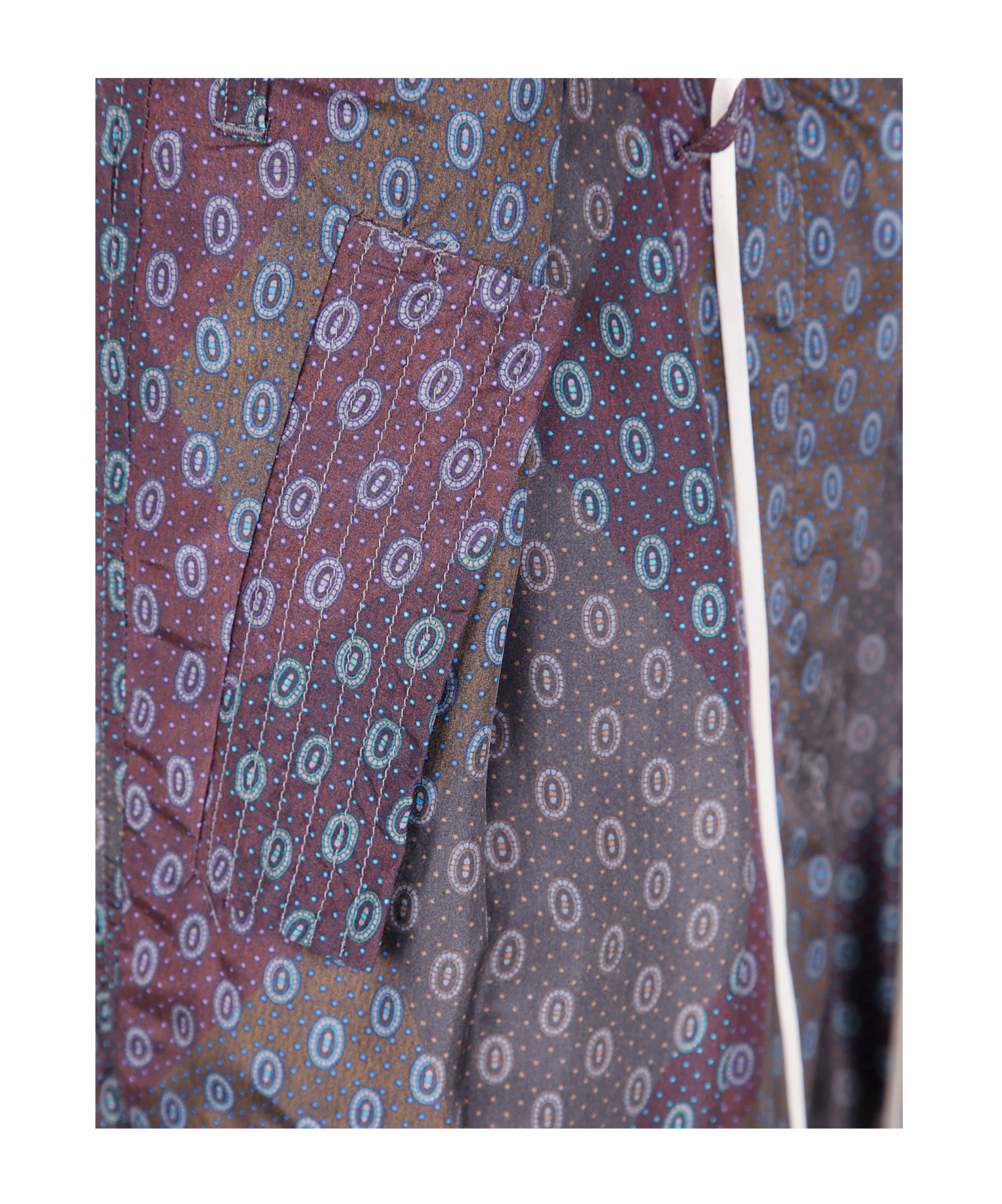Dries Van Noten Belt Loops Slacks In Gold
