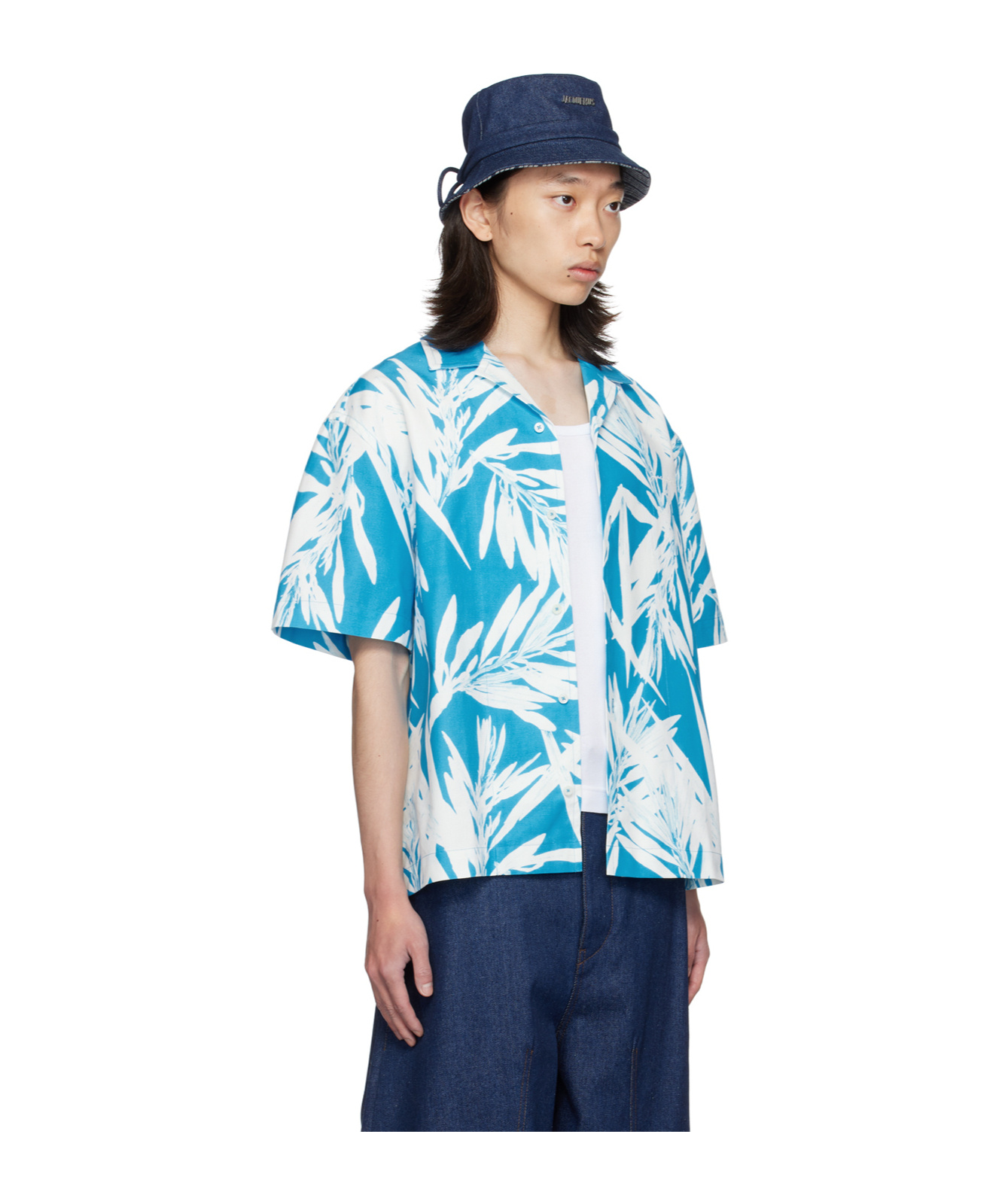 Shop Jacquemus La Casa Series Of Patterned Printed Shirts In White