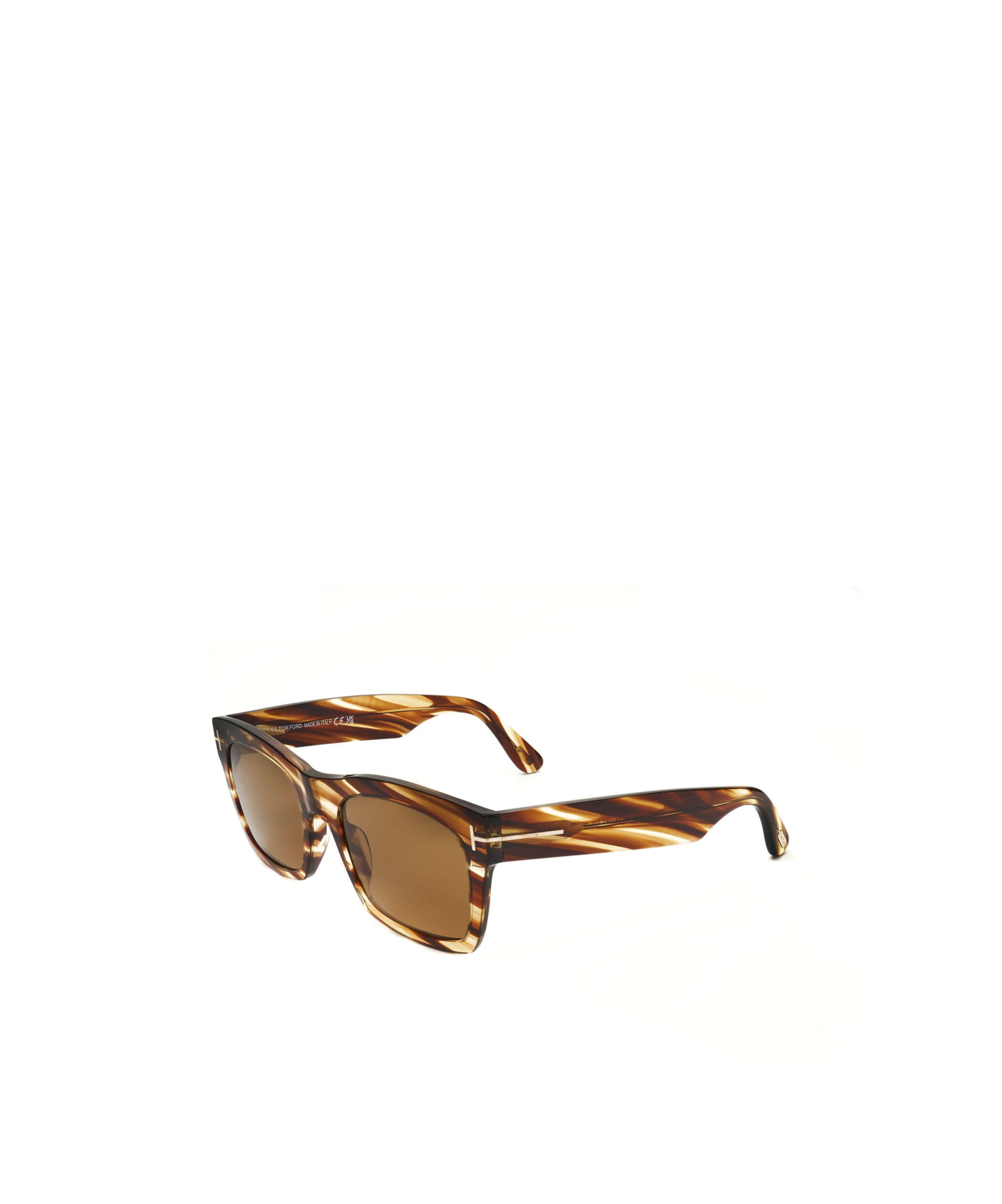 Tom Ford Eyewear Square Frame Sunglasses In Brown