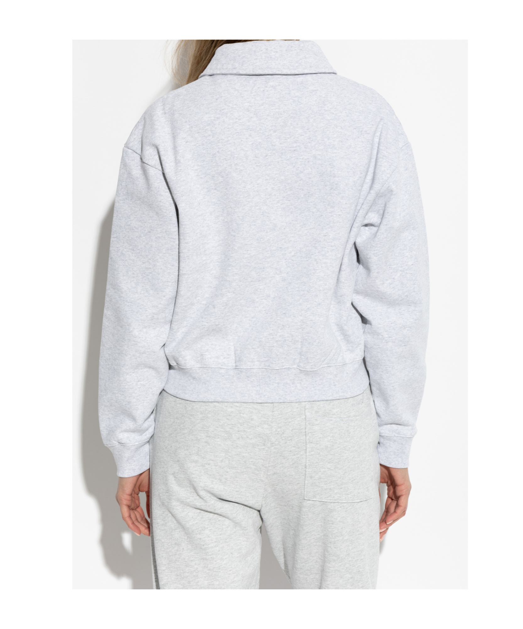 Sporty And Rich Long-sleeved Sweater In White