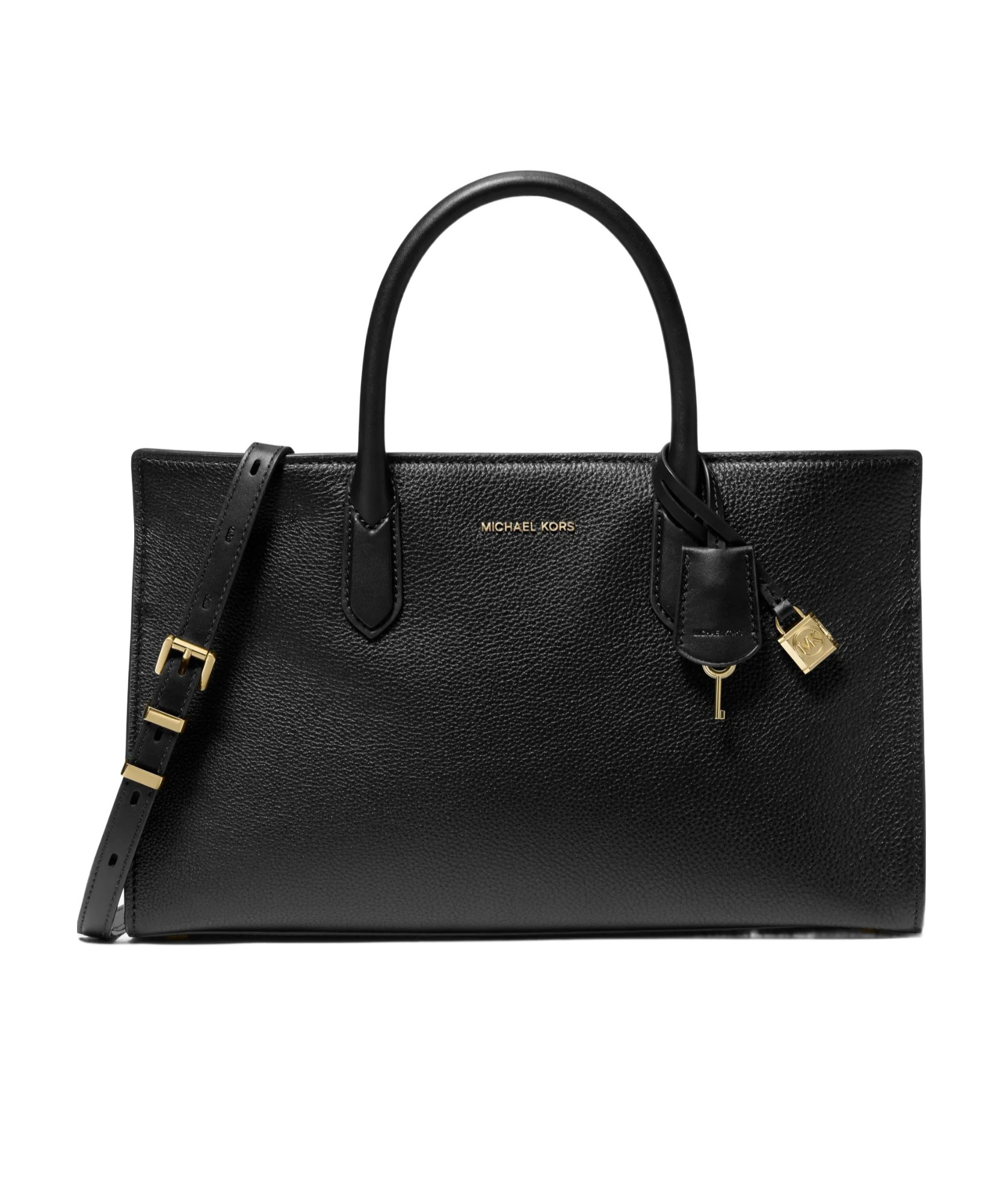 Michael Michael Kors Medium Scarlett Handbag In Black