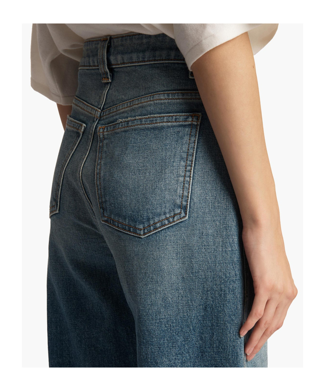 KHAITE FLARED JEANS