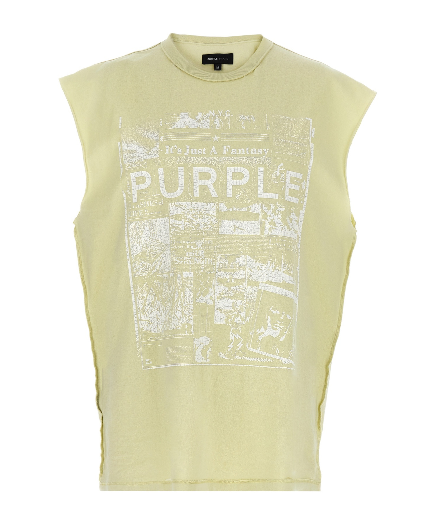 PURPLE BRAND TEXTURED T-SHIRT