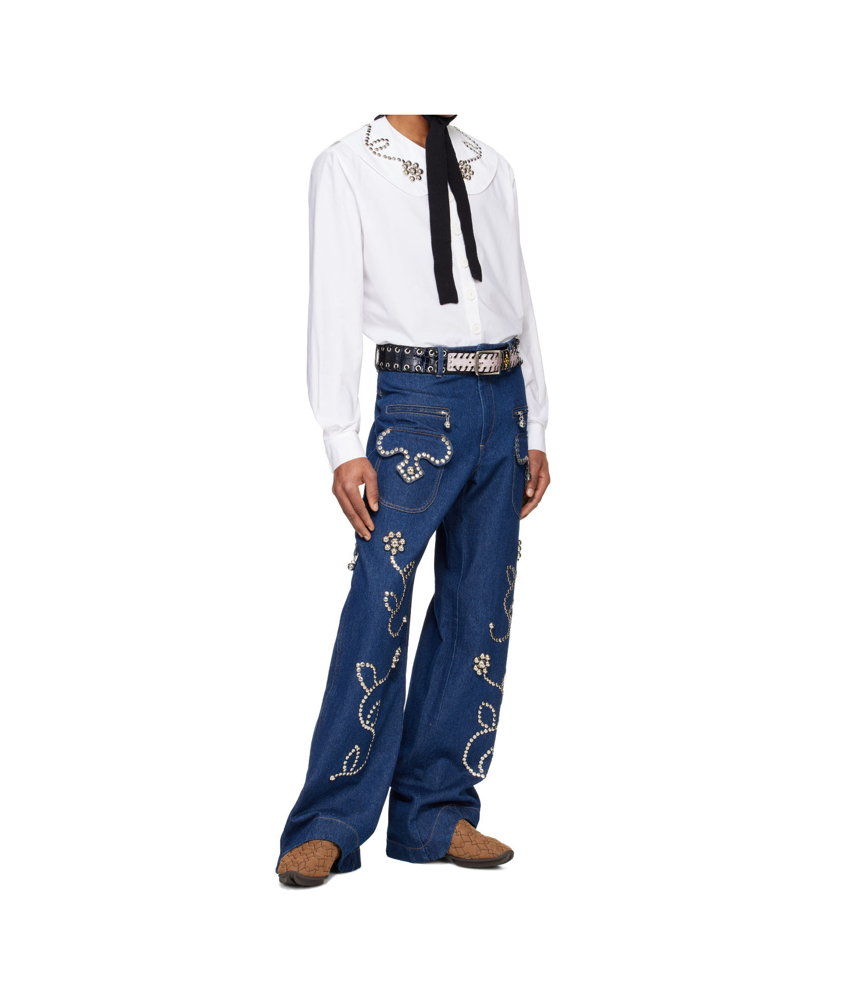 Chopova Lowena Studdy Shirt In White