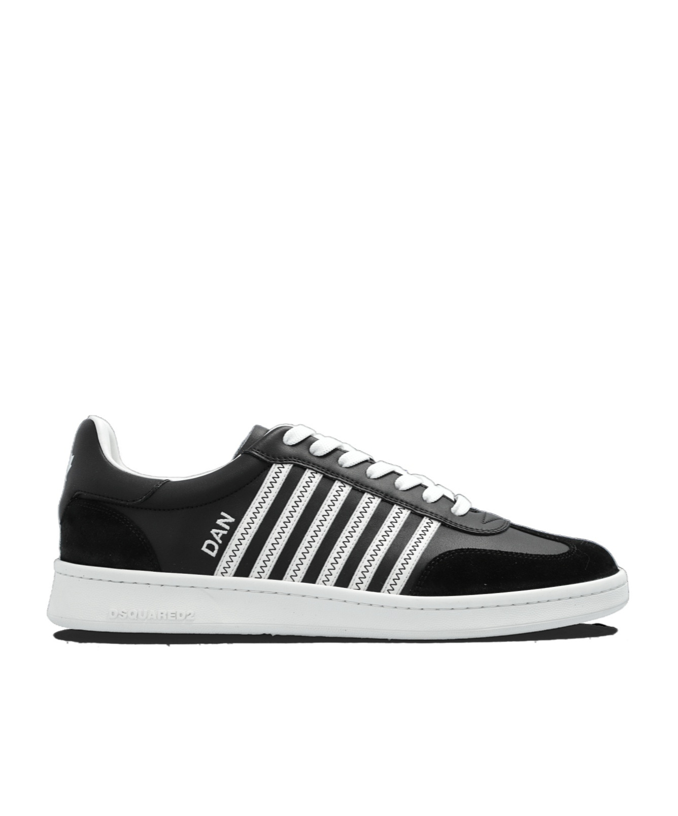 DSQUARED2 DSQUARED2 ROUND TOE LOW-TOP SNEAKERS
