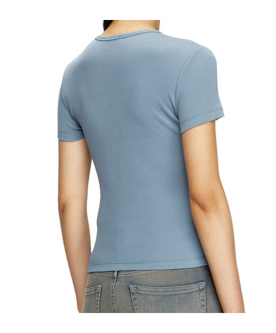 Diesel `t-ele-long-d` T-shirt In Blue