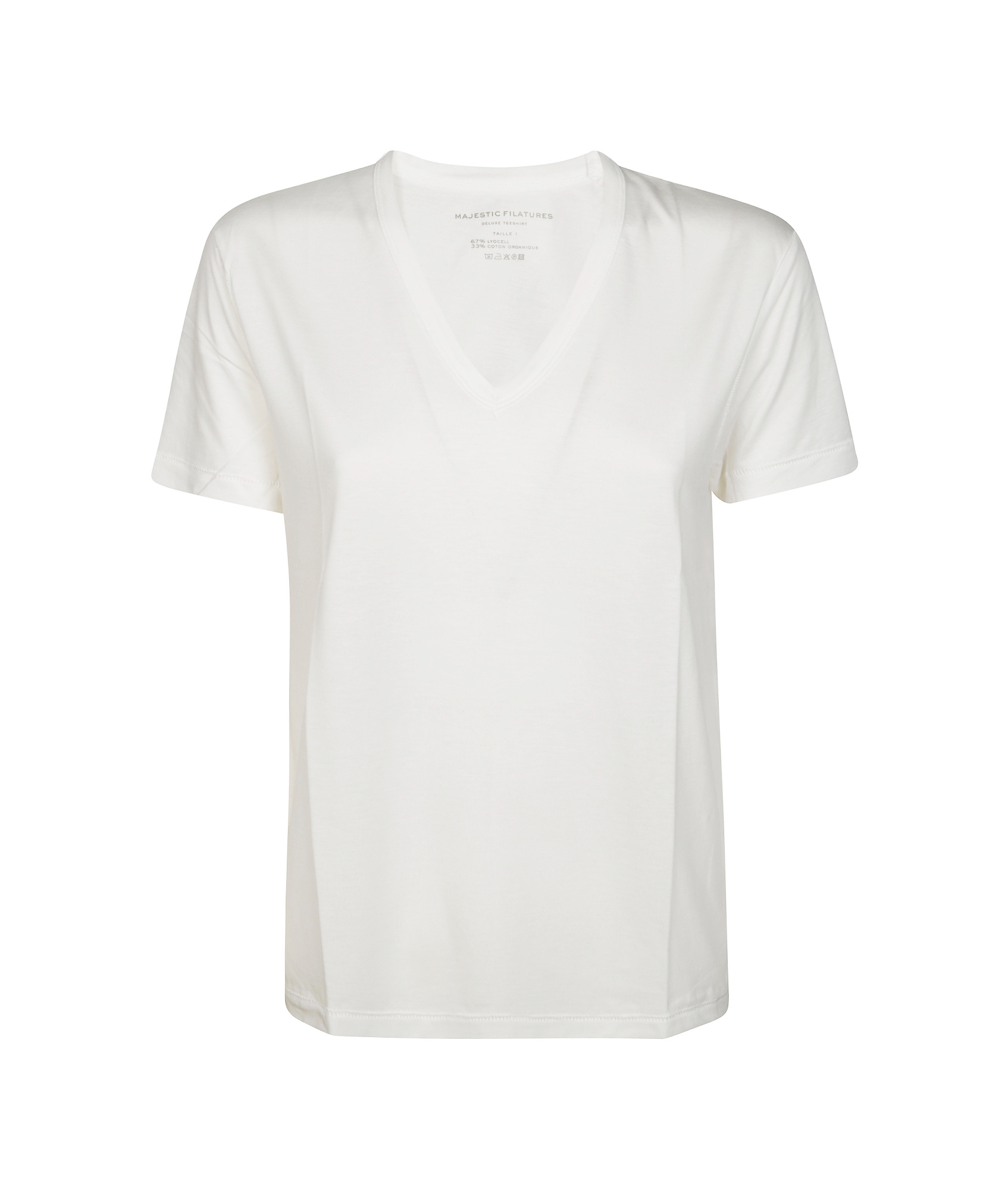 Majestic Short-sleeved V-neck T-shirt