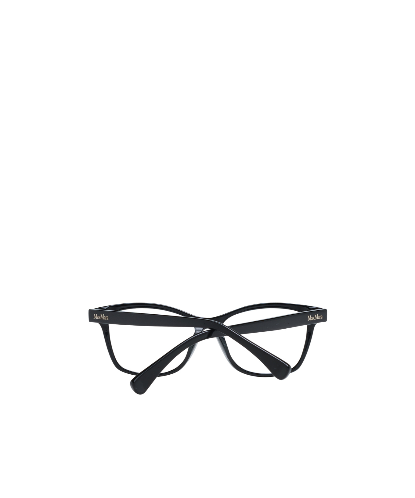 Max Mara Logo Flat Mirror In Black