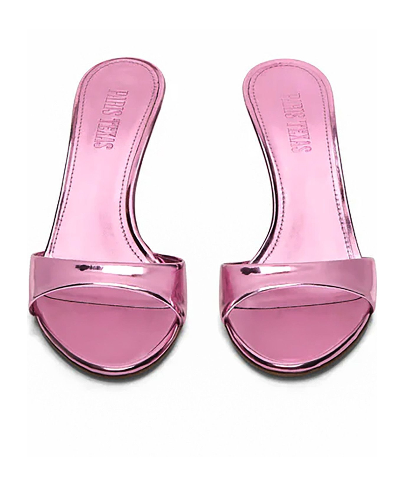 Paris Texas Pink Lidia 70 Mules In Pink