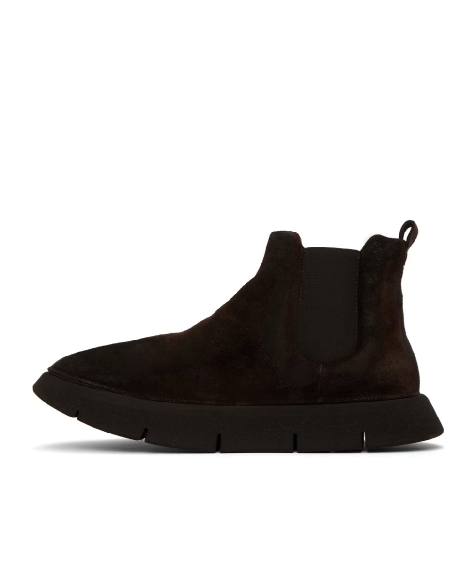 Marsèll Intagliata Chelsea Short Boots In Black