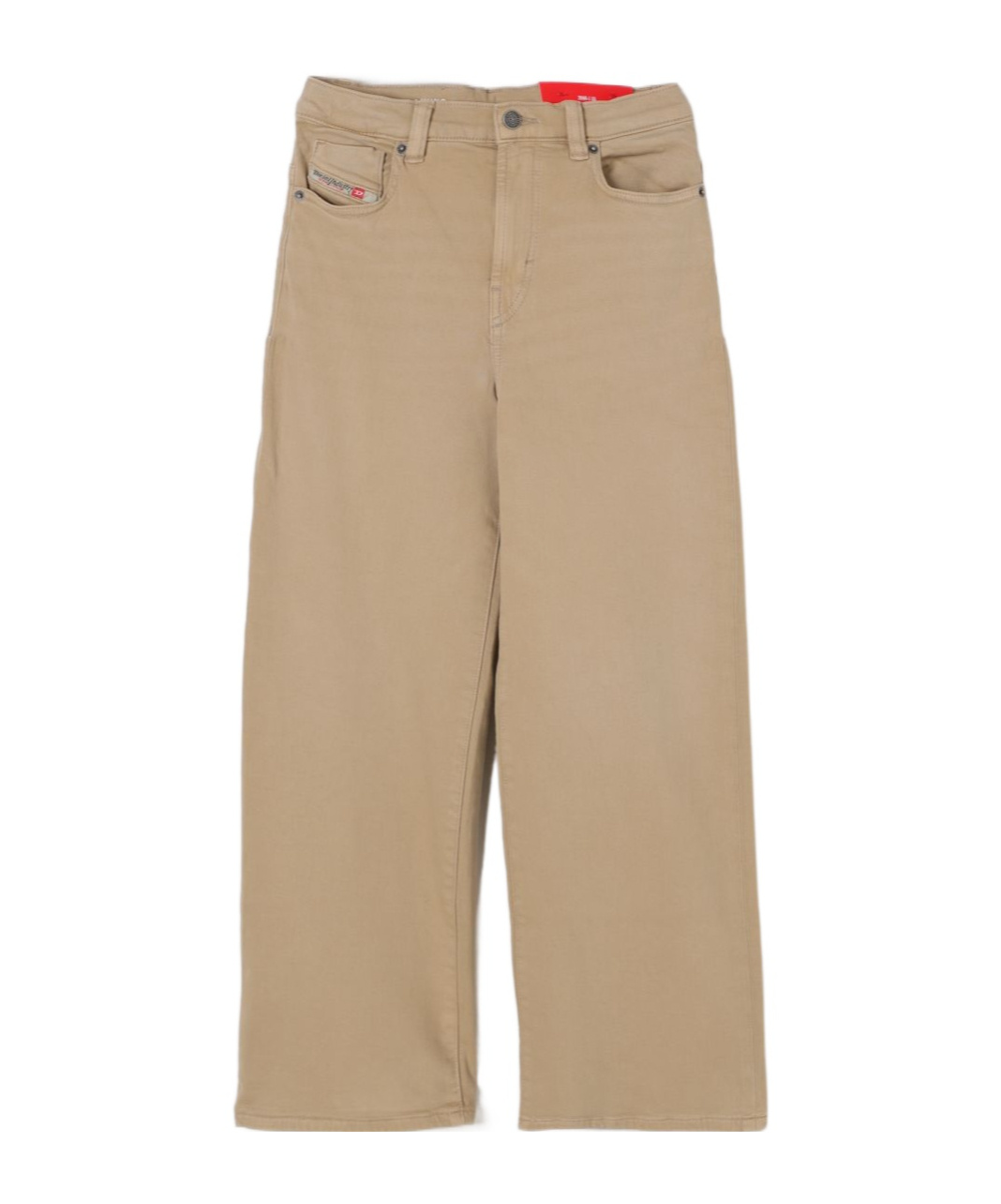 Diesel Belt Loops Slacks In Nude