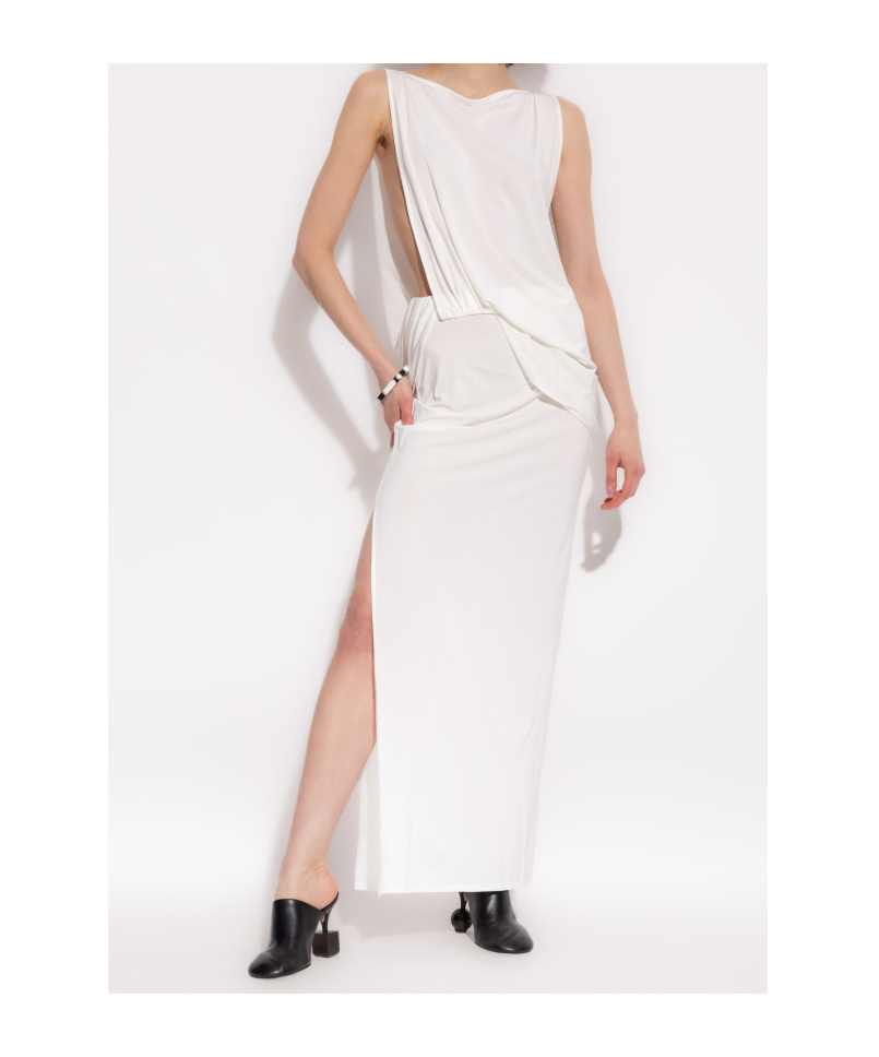 Jacquemus Sleeveless Dress In White