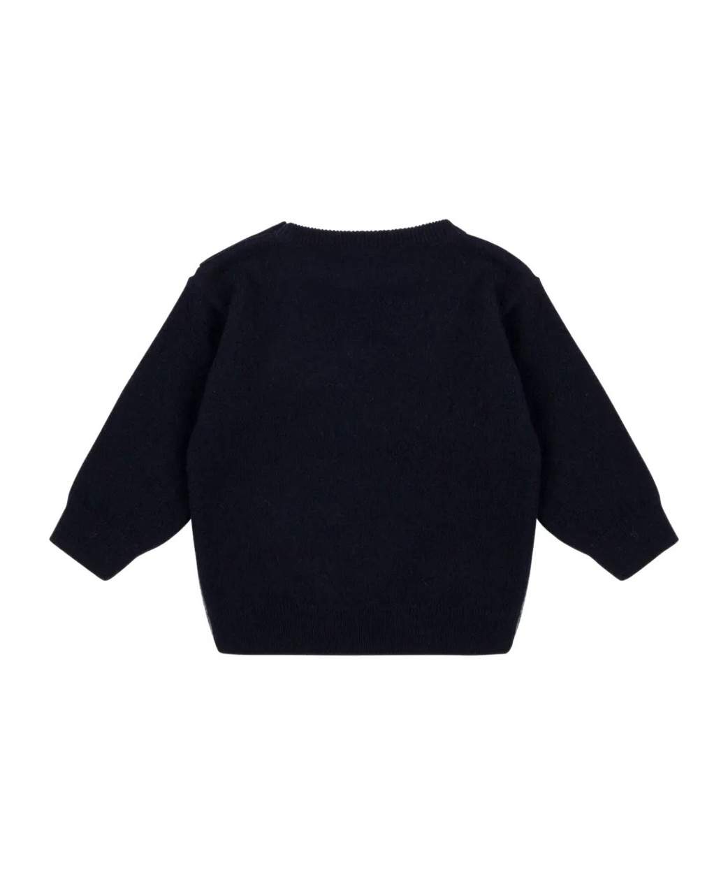Moschino Teddy Bear Embroidered Sweater In Black