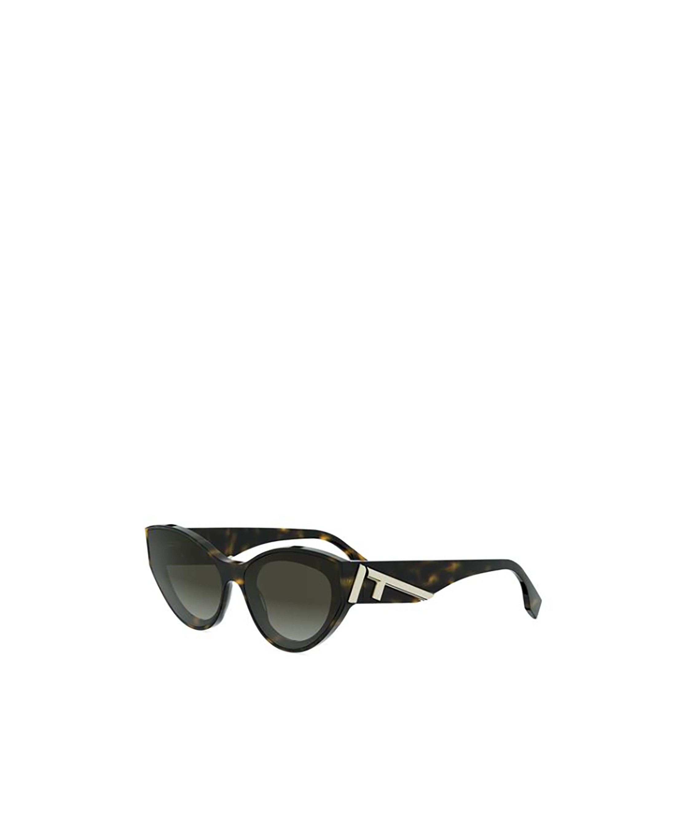 Fendi First Havana Acetate Cat-eye Sunglasses In Green