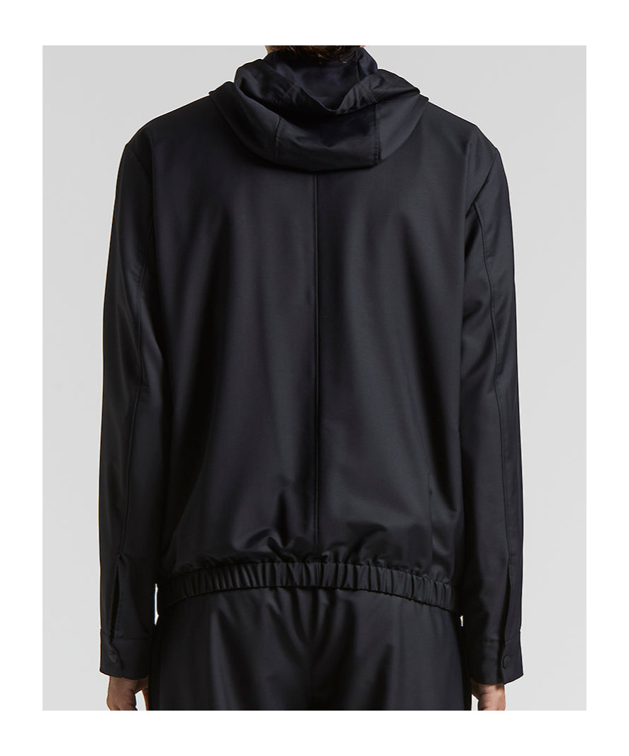 Peserico Panelled Hooded Jacket