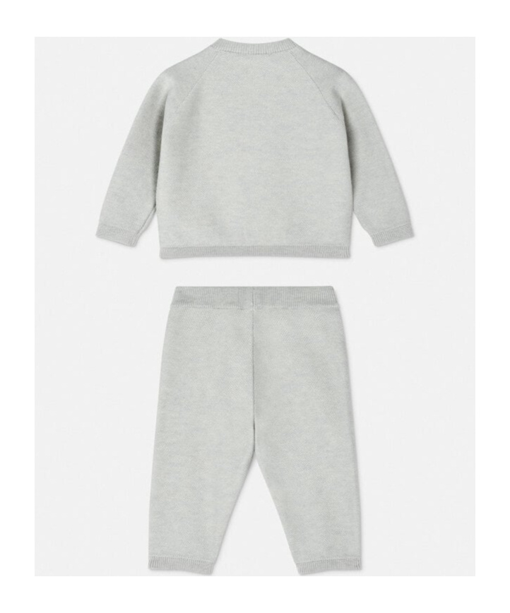 Versace Long-sleeved Sweatshirt And Trousers Set In Gray