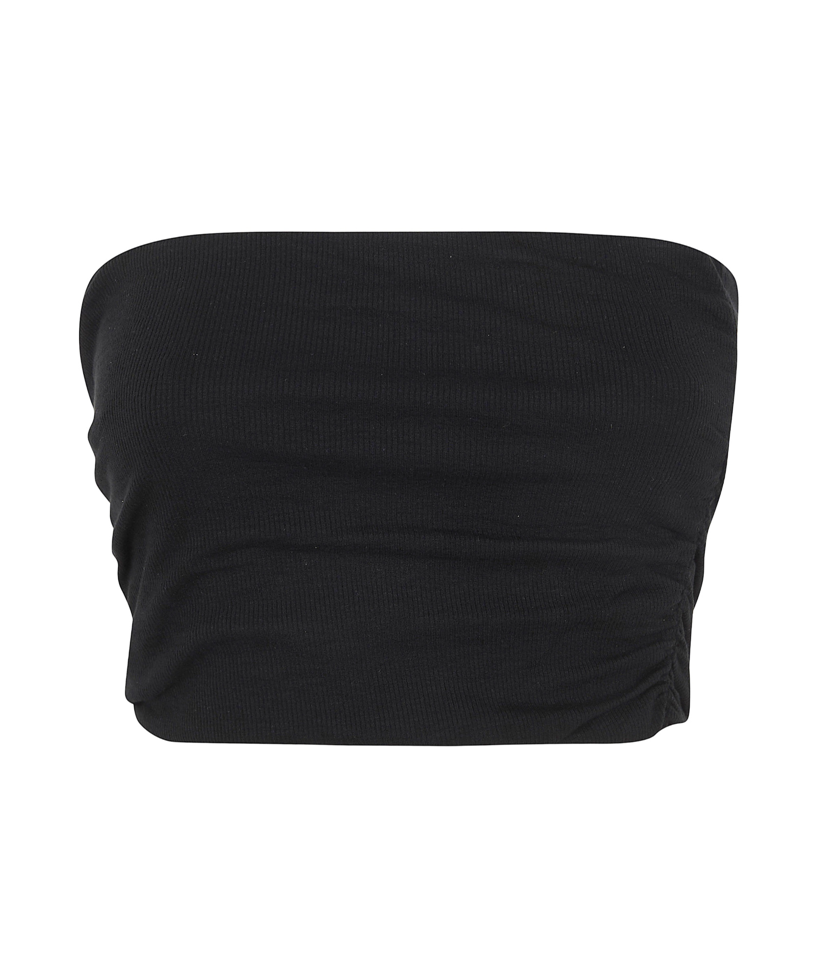 Thom Krom Gathered Bandeau Top In Black