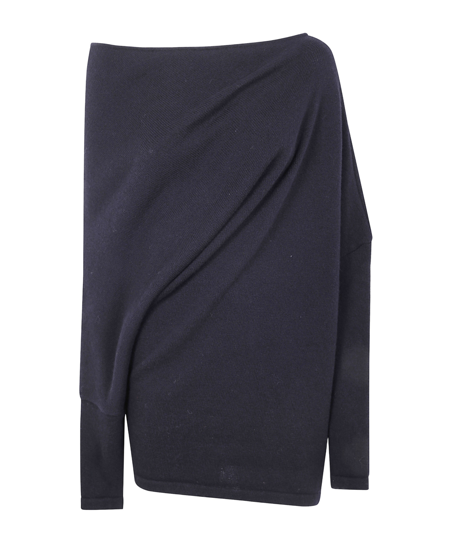 Gianluca Capannolo Asymmetric Long-sleeve Sweater In Blue