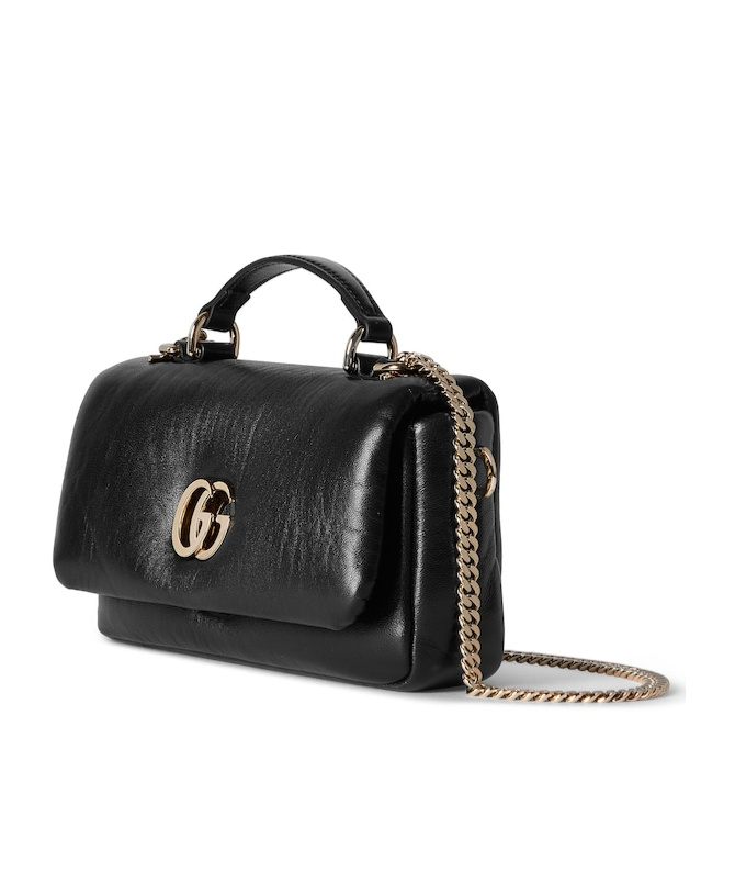 Gucci Gg Milano Mini Shoulder Backpack In Black