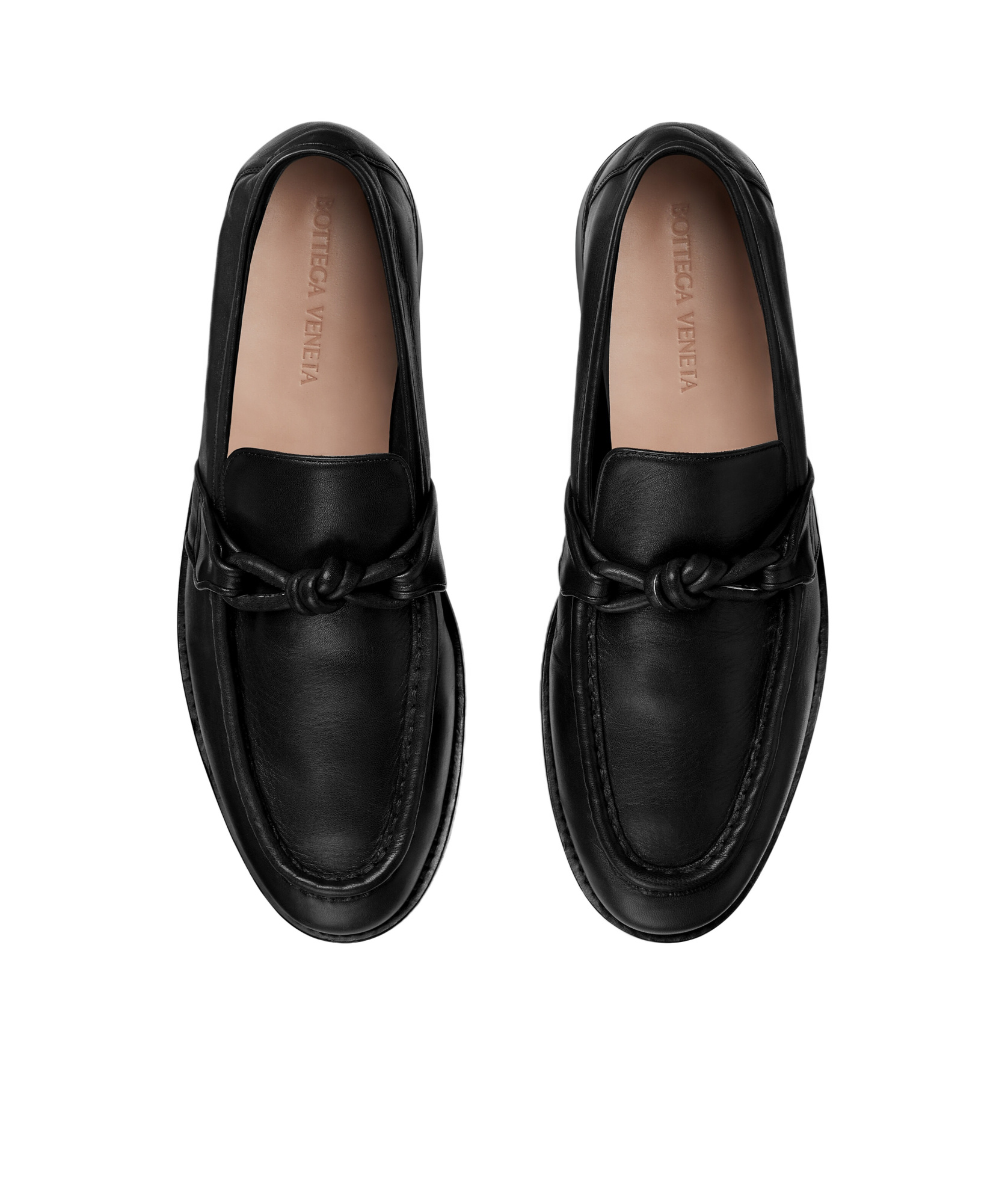 BOTTEGA VENETA ASTAIRE ROUND-HEADED LOAFERS 