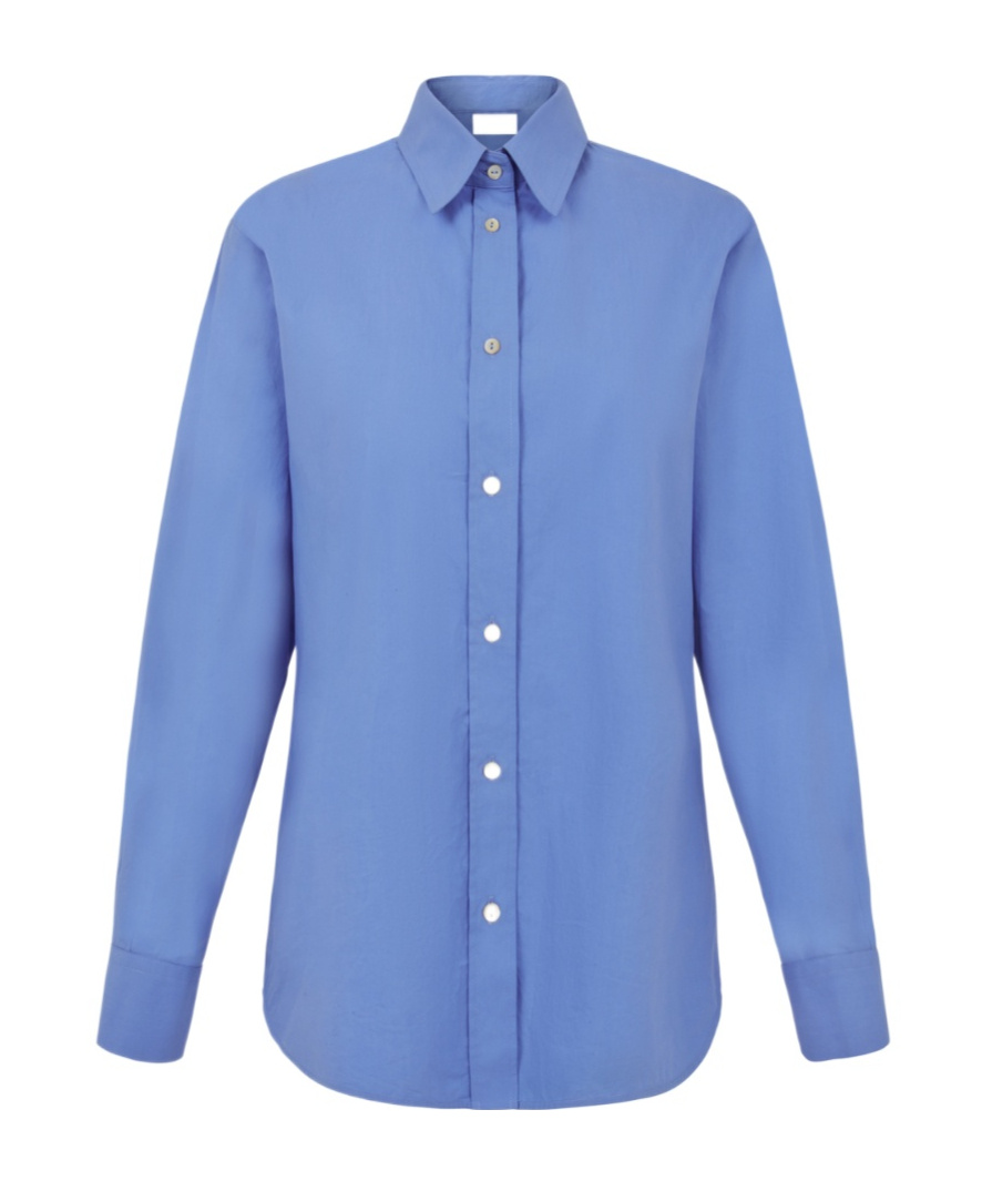 P.a.r.o.s.h Buttoned Shirt In Blue
