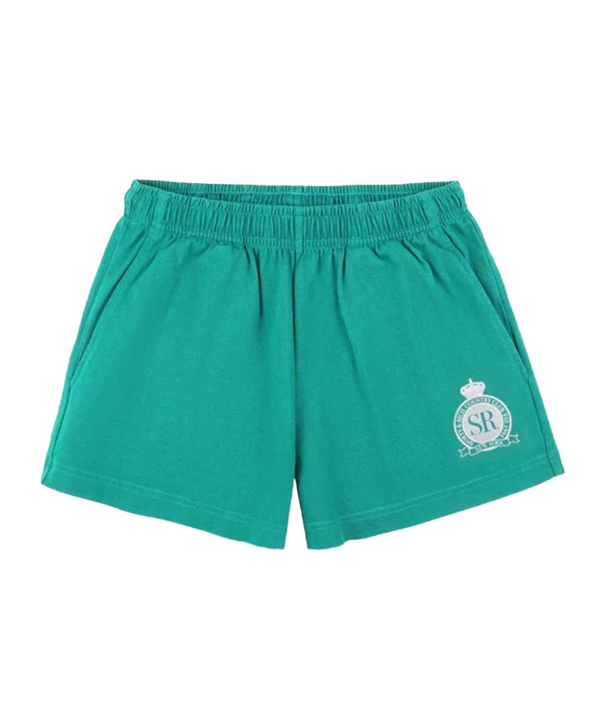 Sporty And Rich Elastic Waist Shorts