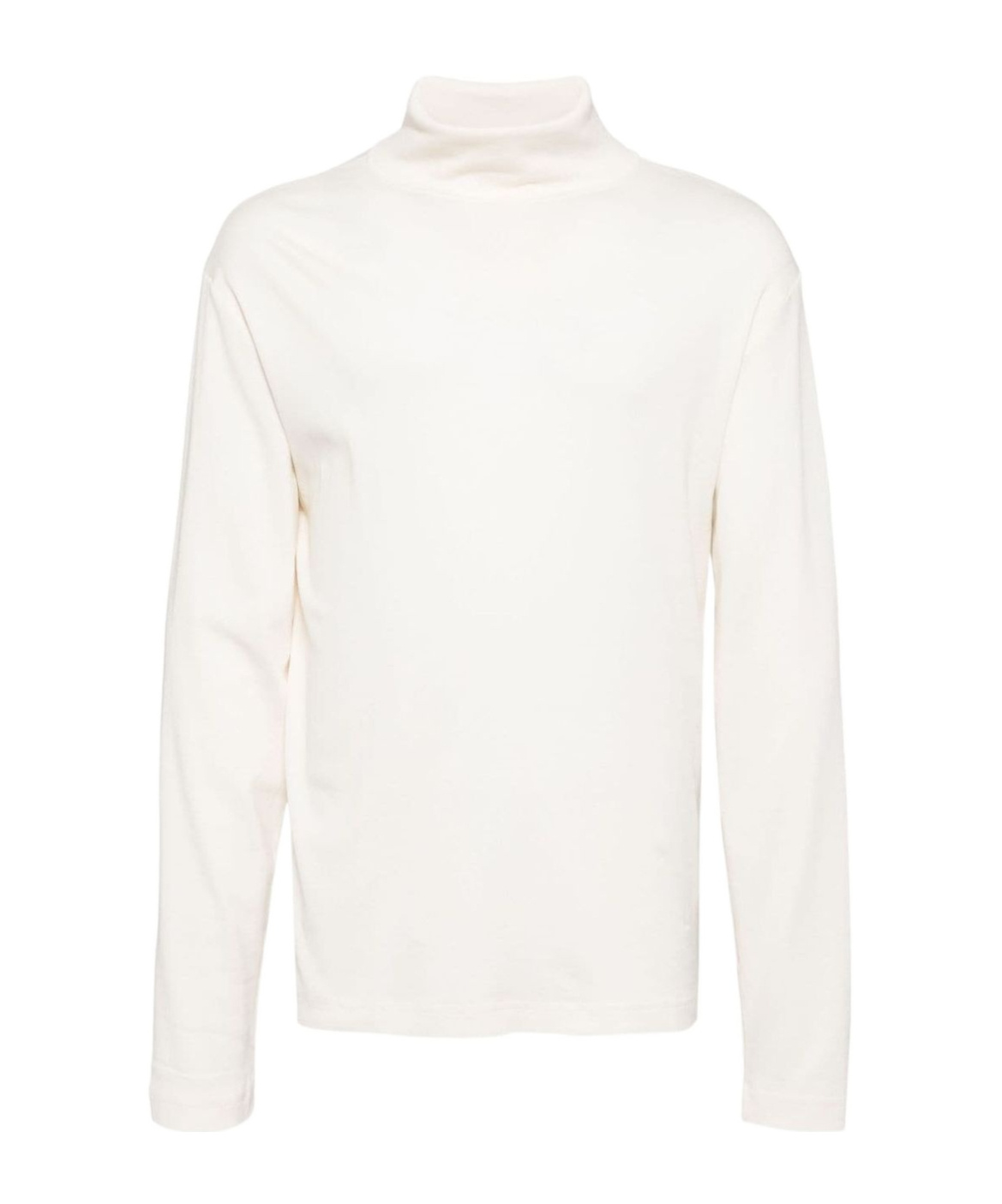 Lemaire Turtleneck Long-sleeve Sweater In White