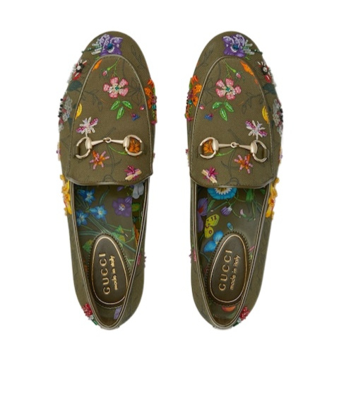 Gucci Women's  Jordaan Loafer In Green