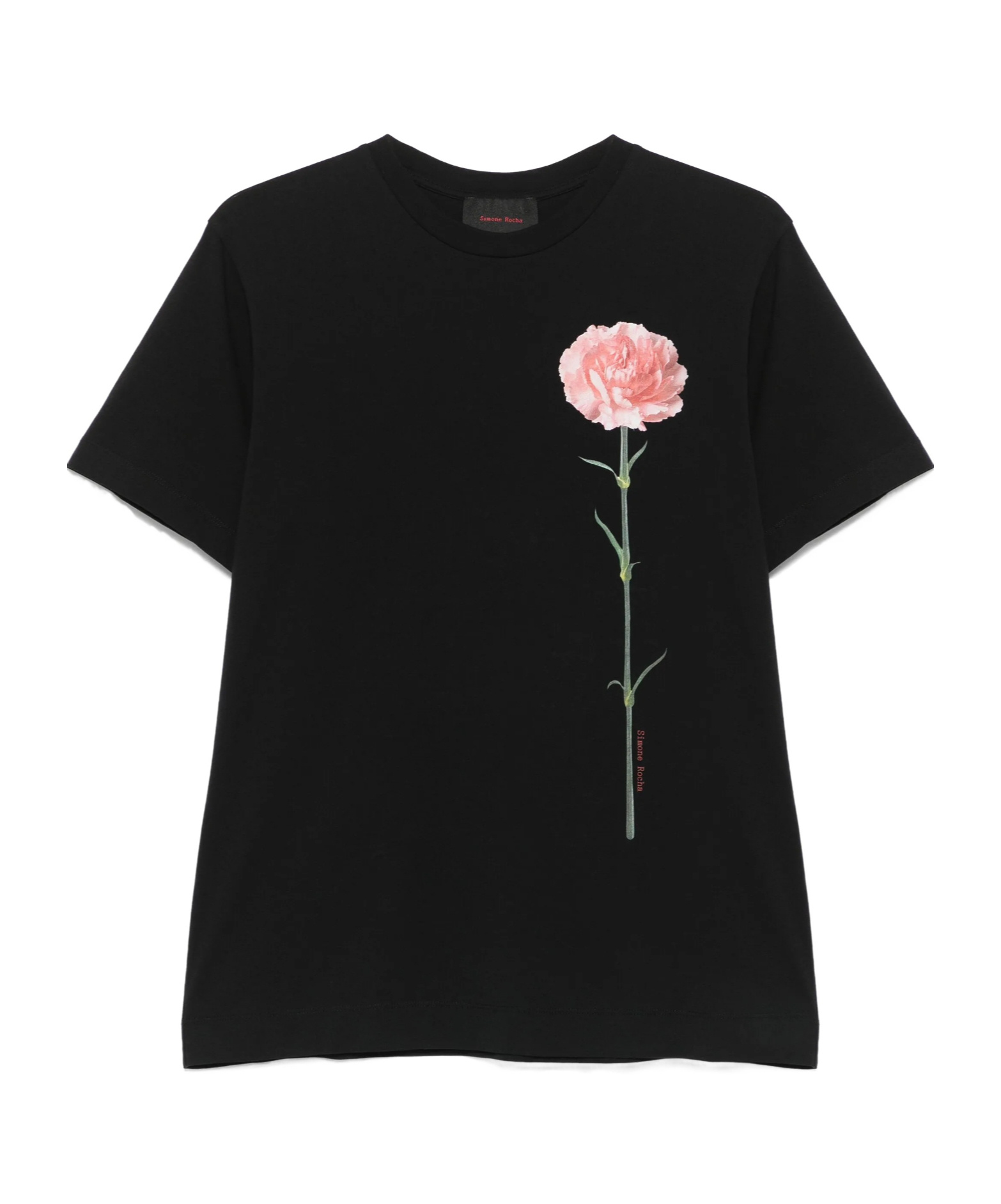 Simone Rocha Carnation-print T-shirt
