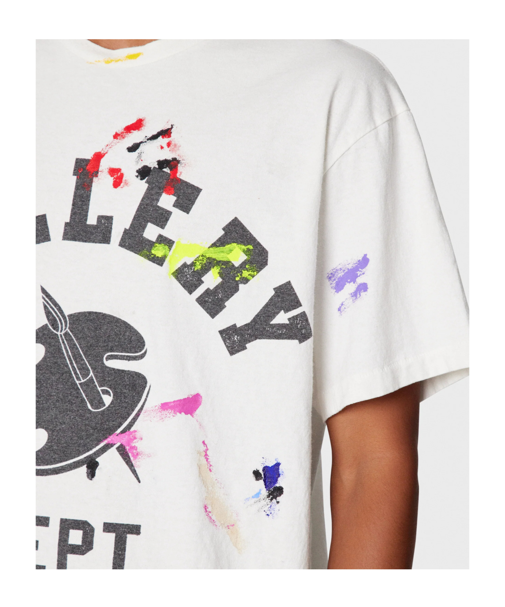 Gallery Dept. Logo-print T-shirt - Men's - Cotton In White