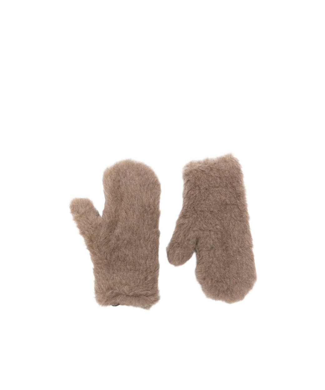 Max Mara Pull-on Gloves In Brown