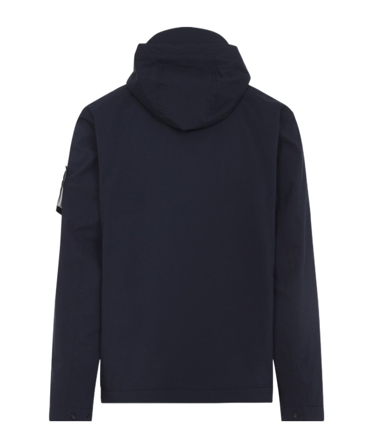 Stone Island Soft Shell Padded Jacket With Waterproof And Windproof Membrane In Blue