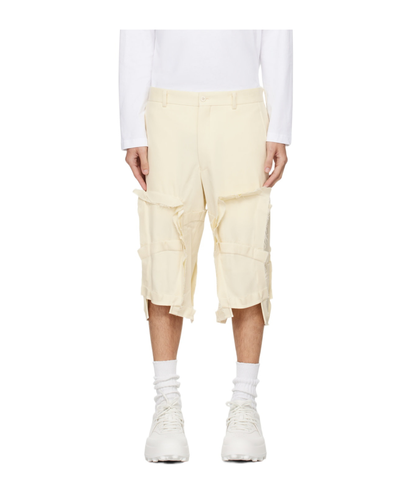 COMME DES GARÇONS BELT LOOPS SLACKS