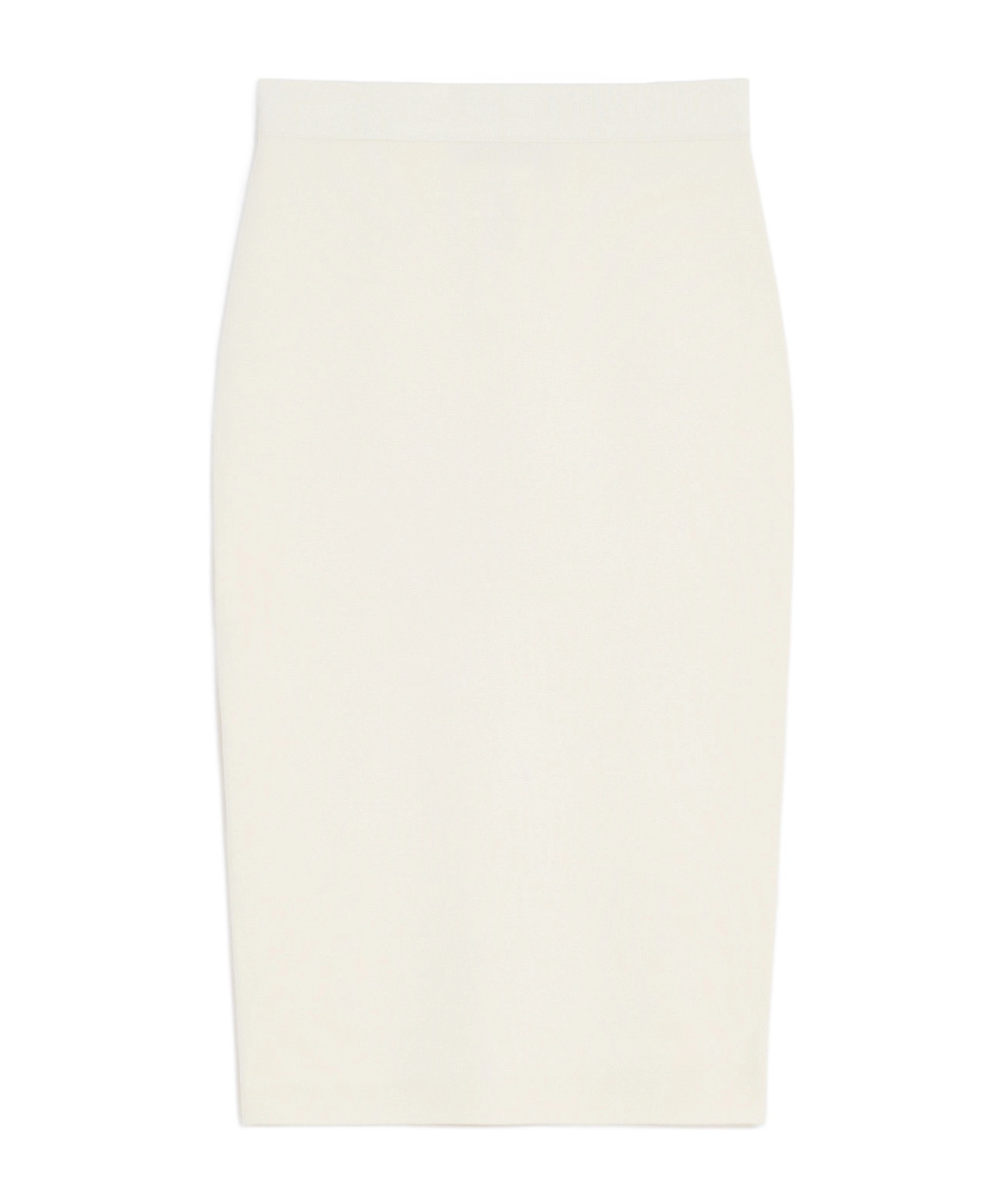 Max Mara Pencil Skirt In White