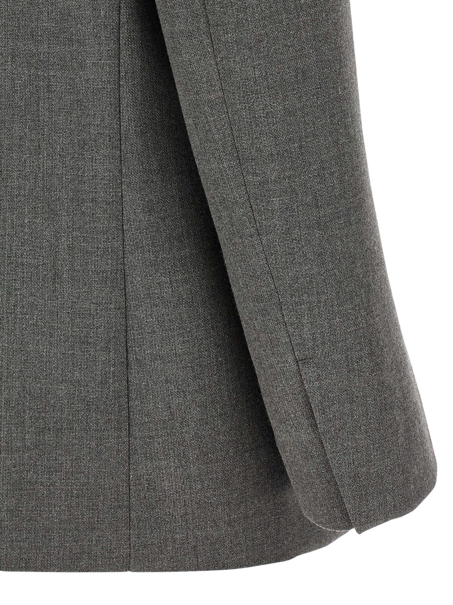 Jil Sander Wool Blazer Blazers Gray In Gray