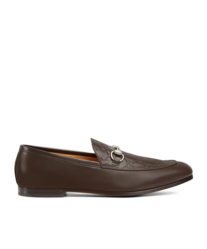 GUCCI HORSEBIT-PLAQUE LOAFERS
