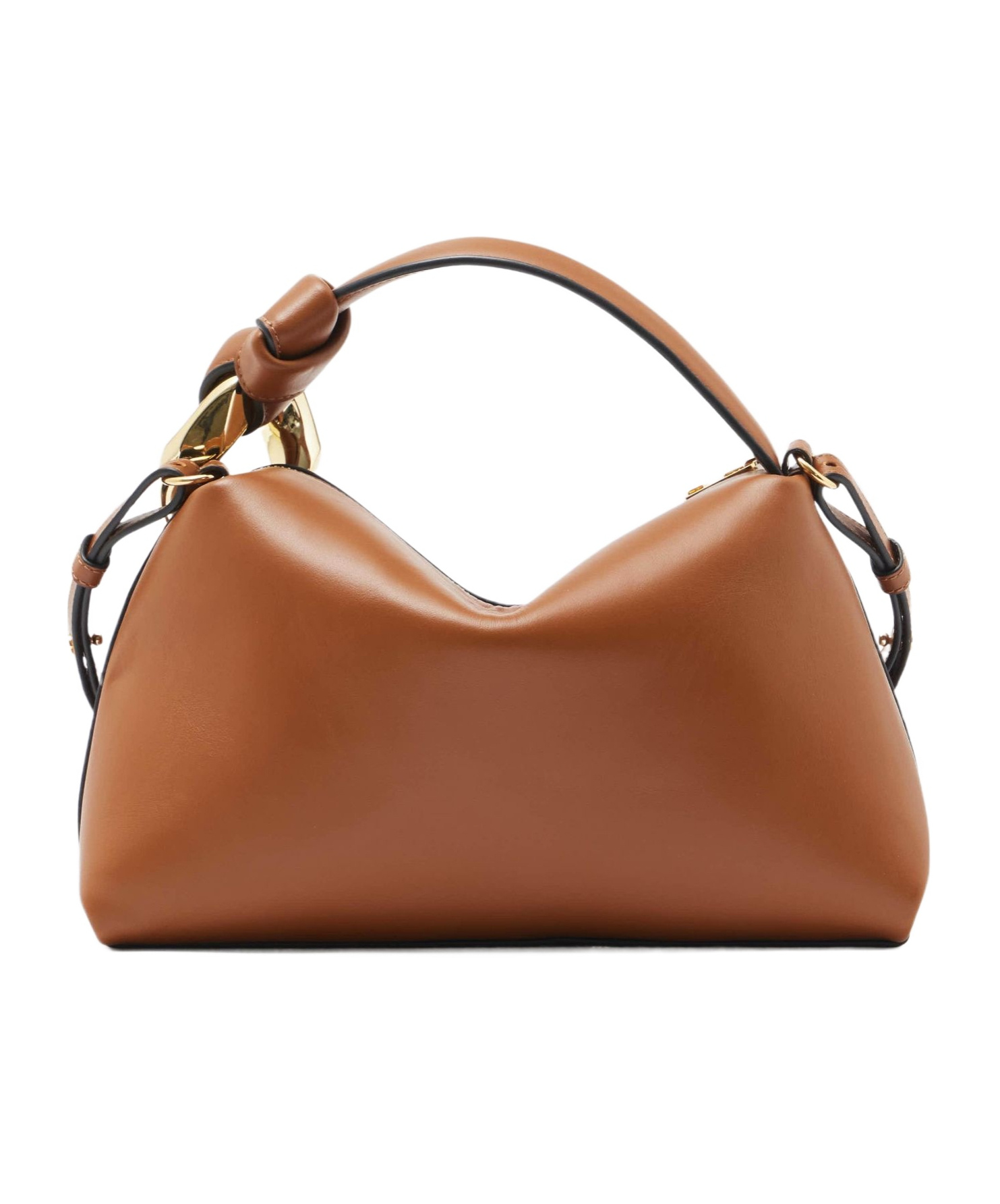 Jw Anderson Corner Shoulder Bag In Brown