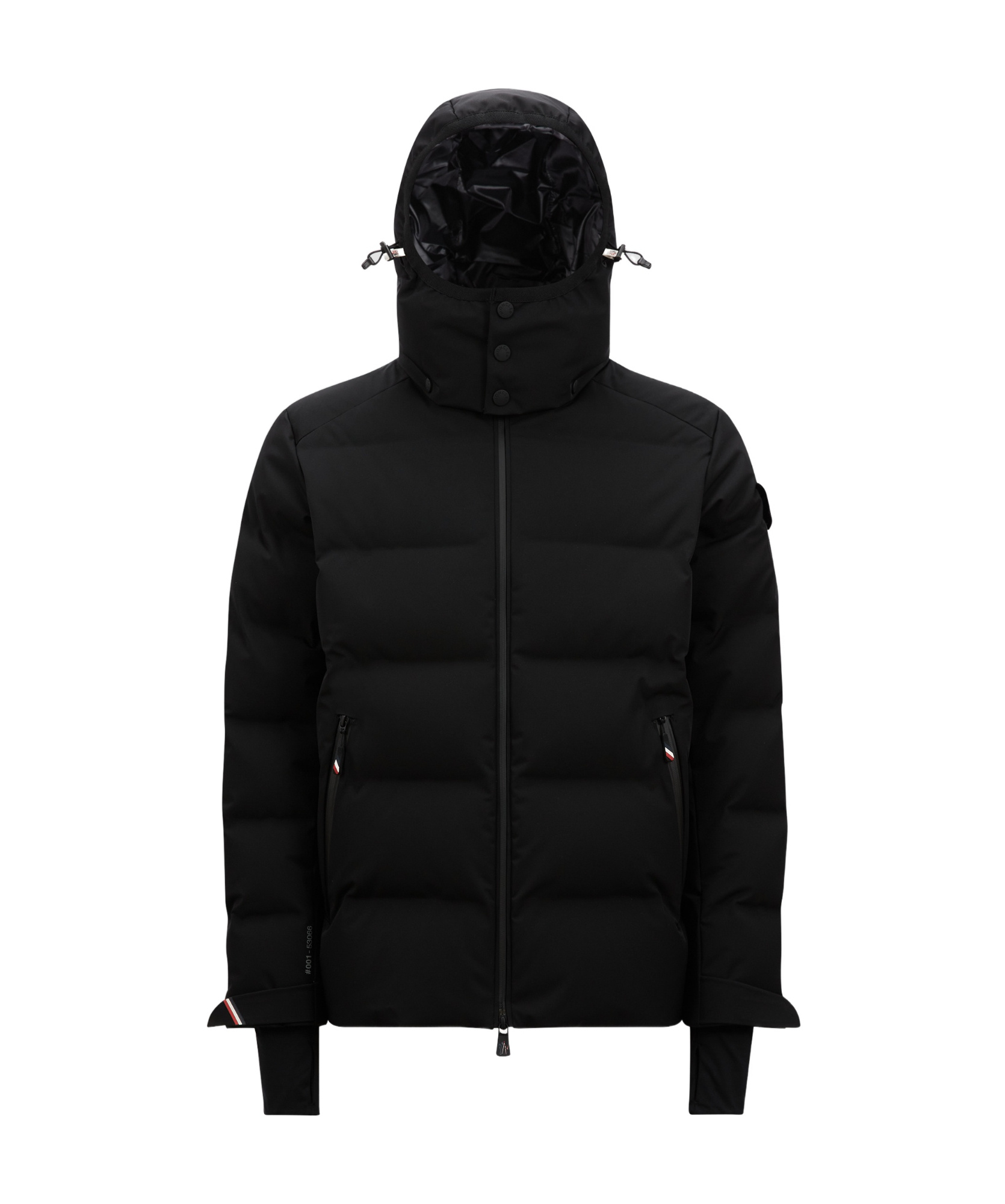 Moncler Montgetech Ski Down Jacket With Hood In Black
