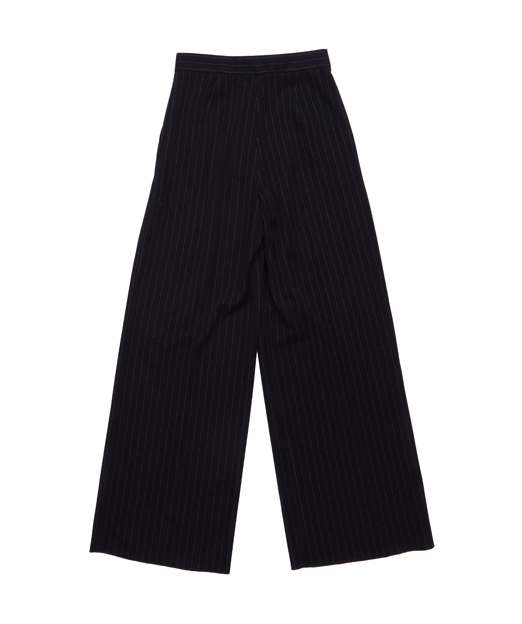 Max Mara Navy Bue Bacca1234 Trousers In Black