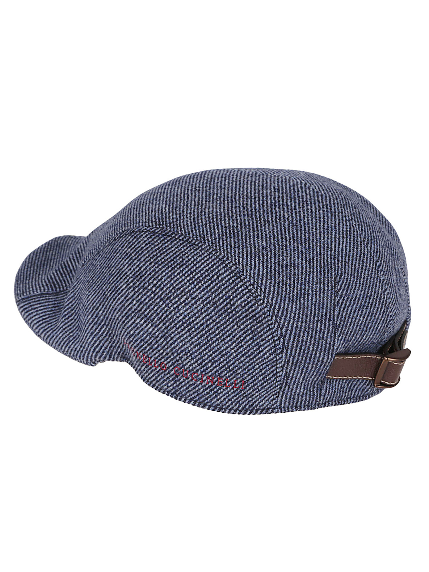 Brunello Cucinelli Patterned Hat In Black