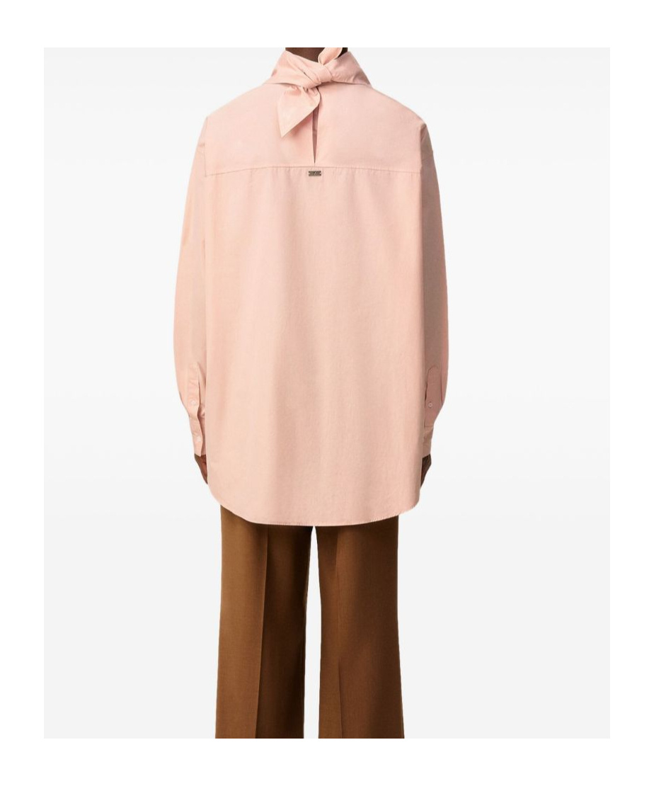 Ami Alexandre Mattiussi Ami Paris Women Bandana Cotton Shirt In Pink